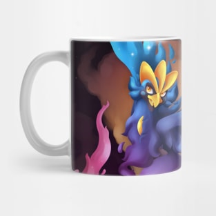 Cosmic Rainbow with Background Mug